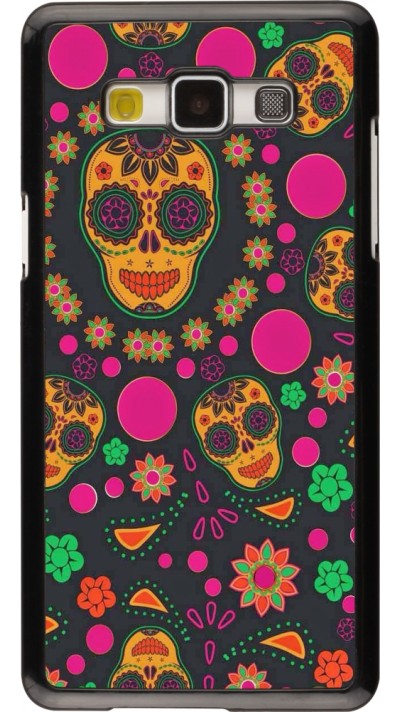 Coque Samsung Galaxy A5 (2015) - Halloween 22 colorful mexican skulls