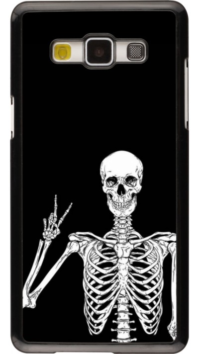 Coque Samsung Galaxy A5 (2015) - Halloween 2023 peace skeleton
