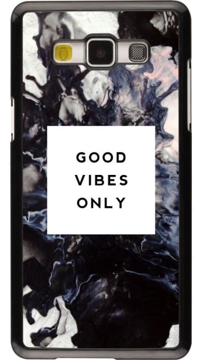 Coque Samsung Galaxy A5 -  Marble Good Vibes Only