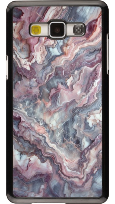 Coque Samsung Galaxy A5 (2015) - Marbre violette argentée