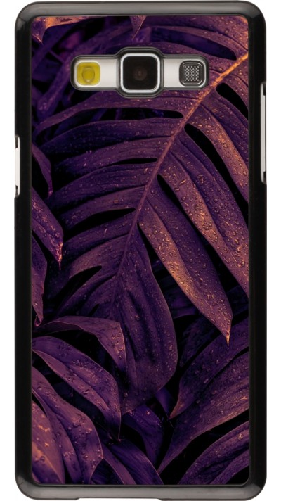 Coque Samsung Galaxy A5 (2015) - Purple Light Leaves