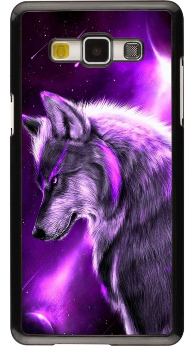 Coque Samsung Galaxy A5 (2015) - Purple Sky Wolf
