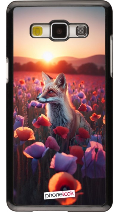 Coque Samsung Galaxy A5 (2015) - Renard pourpre au crépuscule