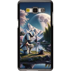 Samsung Galaxy A5 (2015) Case Hülle - Samurai Katana Mond