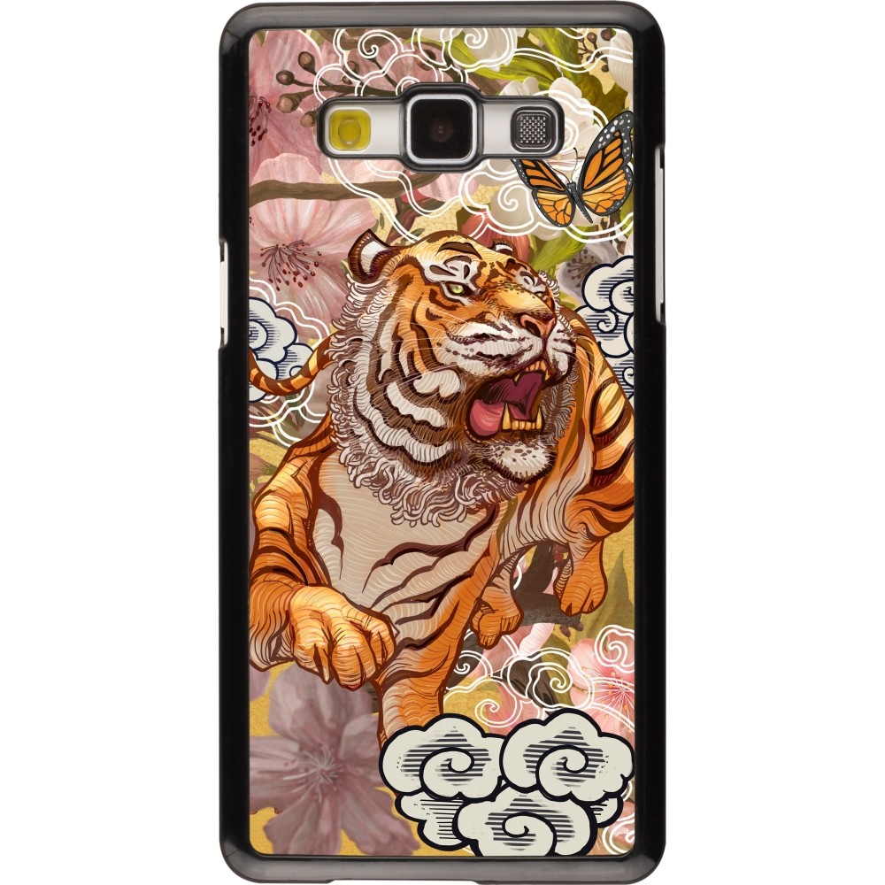 Samsung Galaxy A5 (2015) Case Hülle - Spring 23 japanese tiger