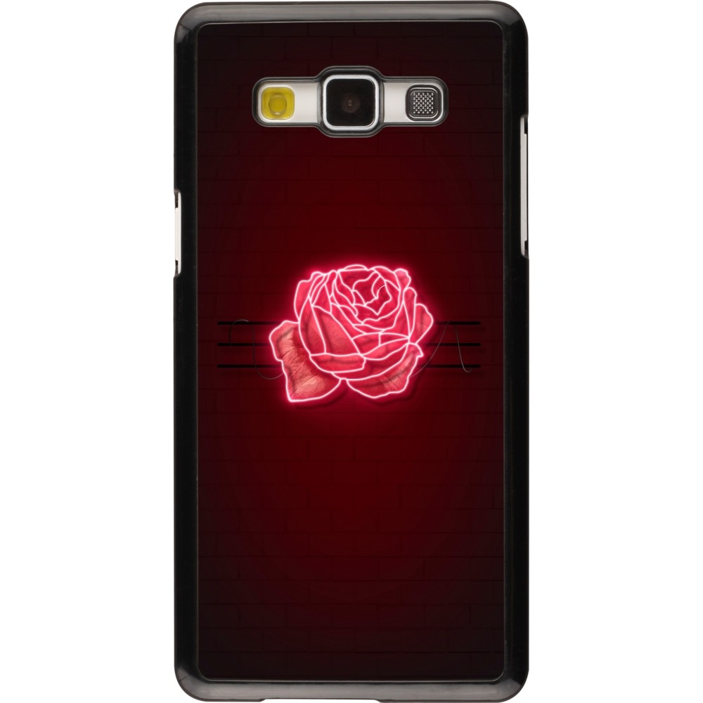Samsung Galaxy A5 (2015) Case Hülle - Spring 23 neon rose