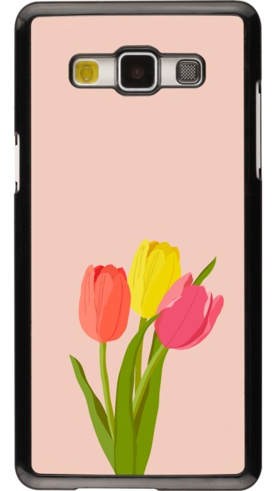 Samsung Galaxy A5 (2015) Case Hülle - Spring 23 tulip trio