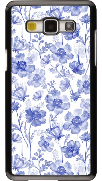 Coque Samsung Galaxy A5 (2015) - Spring 23 watercolor blue flowers