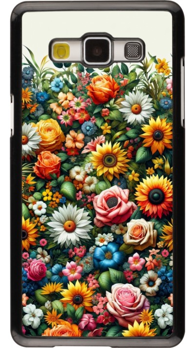 Samsung Galaxy A5 (2015) Case Hülle - Sommer Blumenmuster