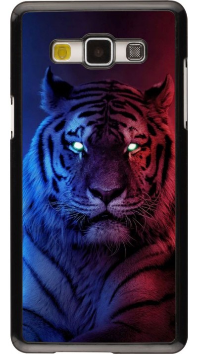 Coque Samsung Galaxy A5 (2015) - Tiger Blue Red