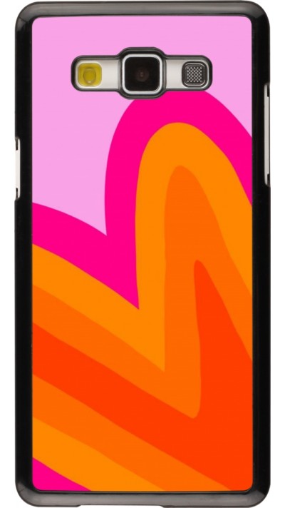 Coque Samsung Galaxy A5 (2015) - Valentine 2024 heart gradient