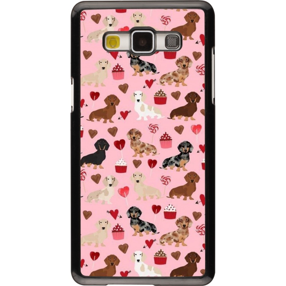 Coque Samsung Galaxy A5 (2015) - Valentine 2024 puppy love