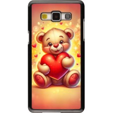Samsung Galaxy A5 (2015) Case Hülle - Valentin 2024 Teddy Liebe
