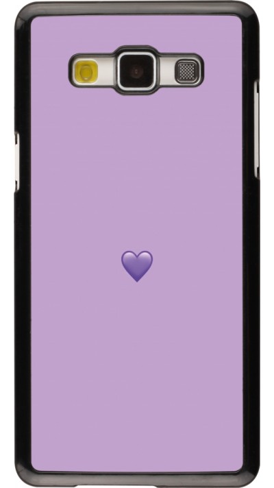 Coque Samsung Galaxy A5 (2015) - Valentine 2023 purpule single heart