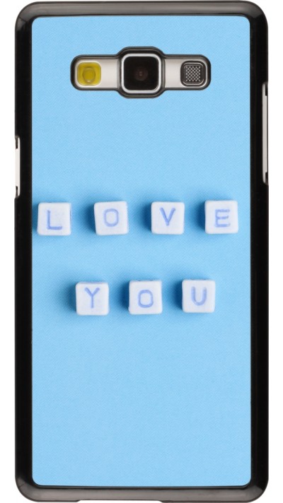 Coque Samsung Galaxy A5 (2015) - Valentine 2023 blue love you