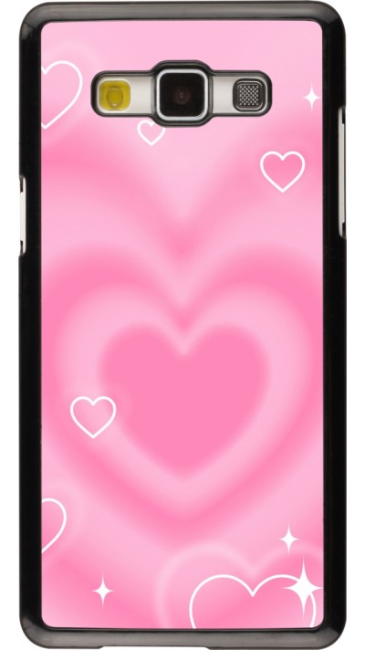 Coque Samsung Galaxy A5 (2015) - Valentine 2023 degraded pink hearts