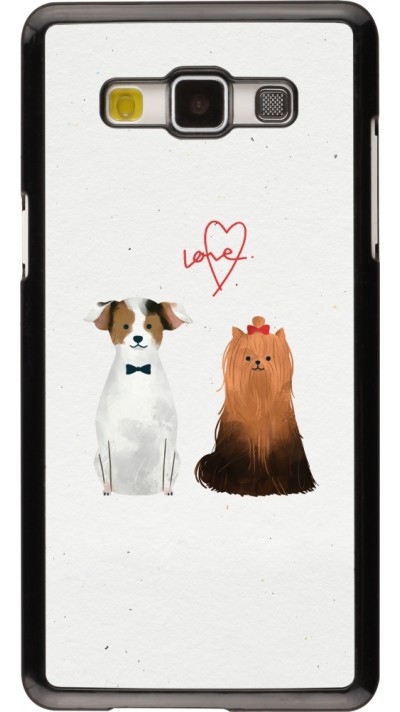 Coque Samsung Galaxy A5 (2015) - Valentine 2023 love dogs