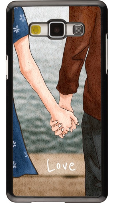 Coque Samsung Galaxy A5 (2015) - Valentine 2023 lovers holding hands