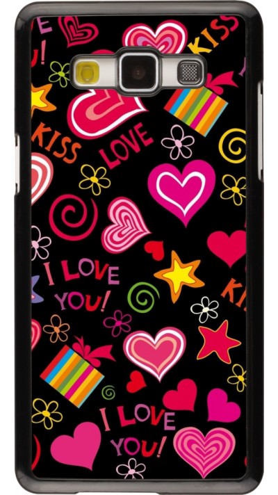 Coque Samsung Galaxy A5 (2015) - Valentine 2023 love symbols