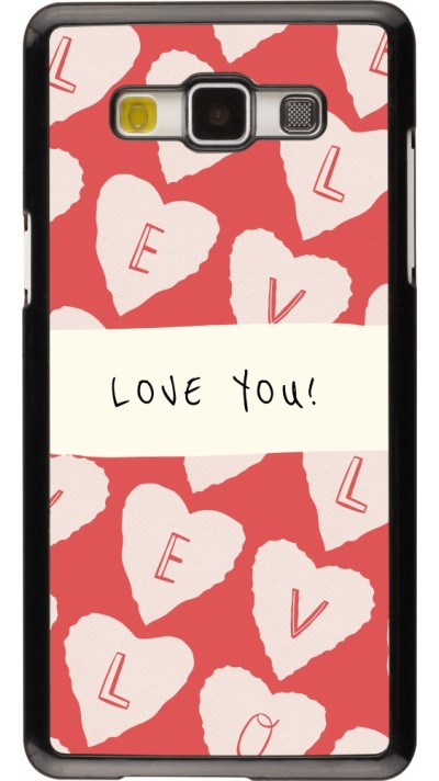 Coque Samsung Galaxy A5 (2015) - Valentine 2023 love you note