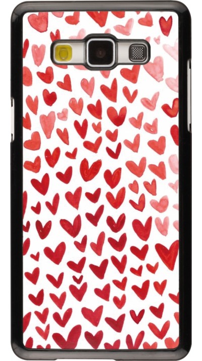 Coque Samsung Galaxy A5 (2015) - Valentine 2023 multiple red hearts