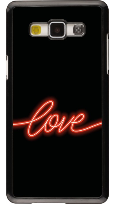 Coque Samsung Galaxy A5 (2015) - Valentine 2023 neon love