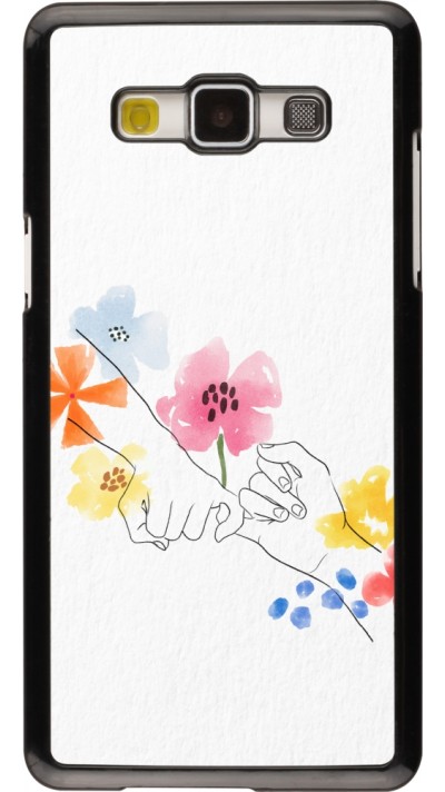 Coque Samsung Galaxy A5 (2015) - Valentine 2023 pinky promess flowers