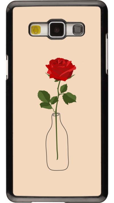 Coque Samsung Galaxy A5 (2015) - Valentine 2023 single rose in a bottle
