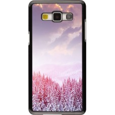 Samsung Galaxy A5 (2015) Case Hülle - Winter 22 Pink Forest