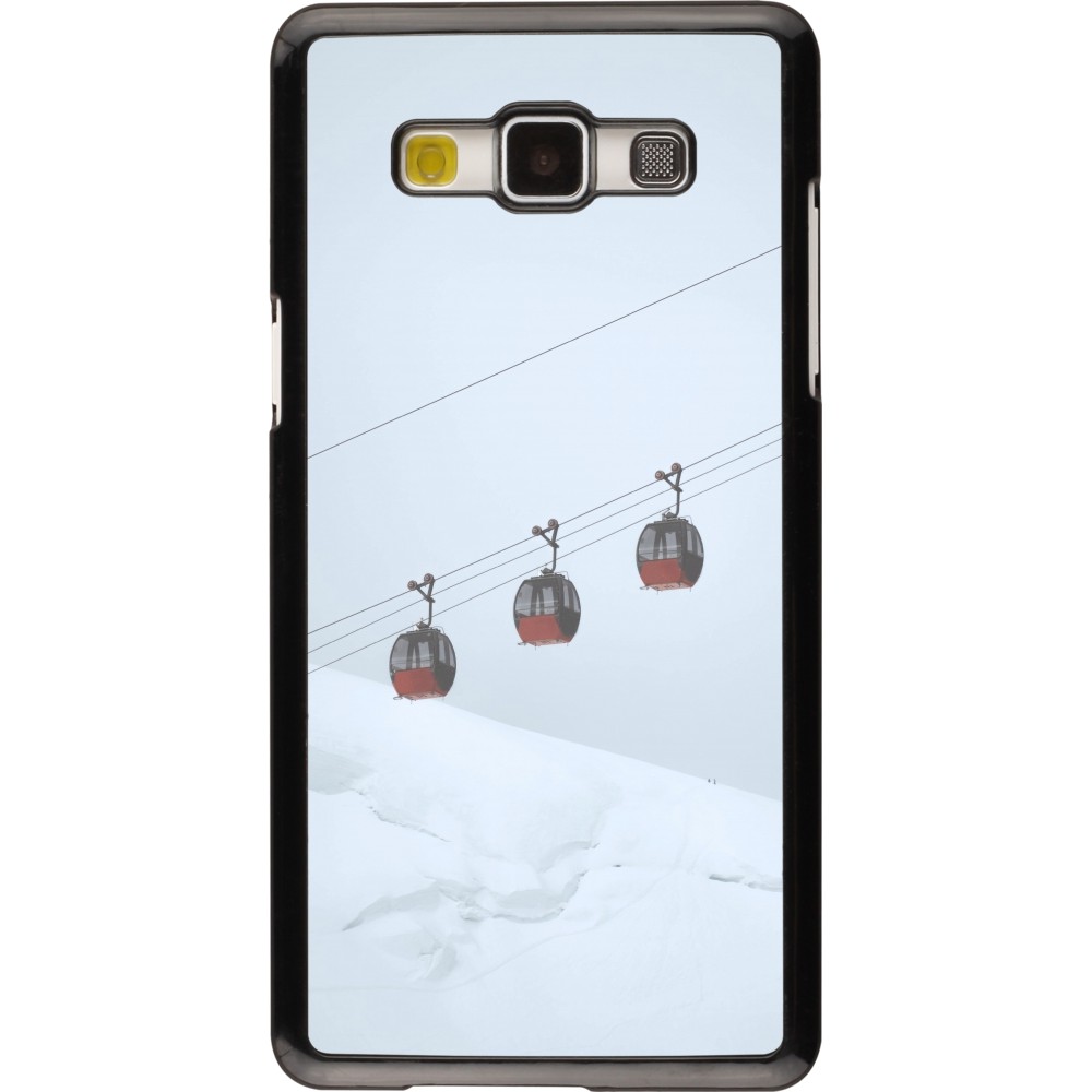 Samsung Galaxy A5 (2015) Case Hülle - Winter 22 ski lift