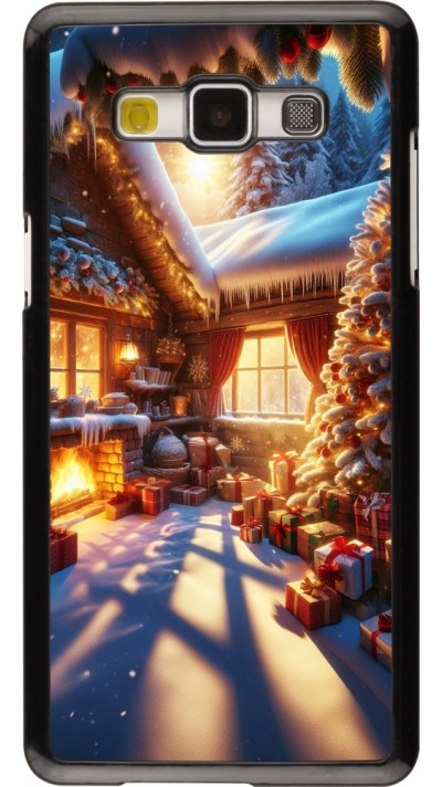 Coque Samsung Galaxy A5 (2015) - Noël Chalet Féerie
