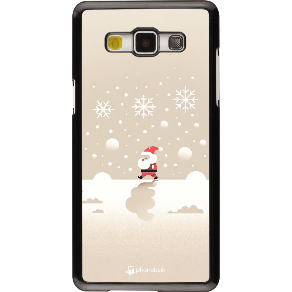 Samsung Galaxy A5 (2015) Case Hülle - Weihnachten 2023 Minimalistischer Weihnachtsmann