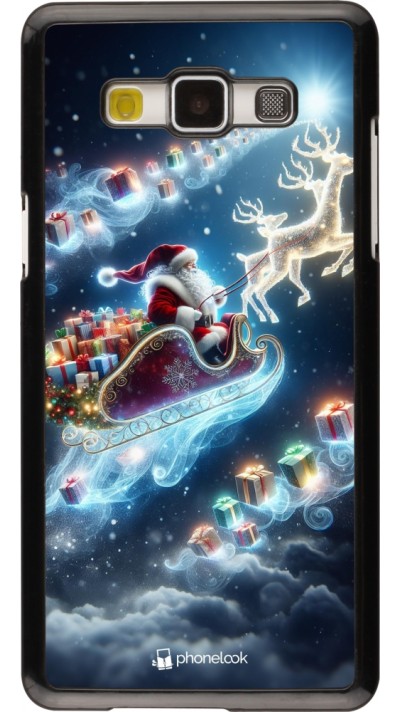 Coque Samsung Galaxy A5 (2015) - Noël 2023 Père Noël enchanté