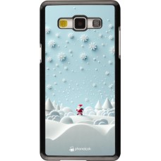 Samsung Galaxy A5 (2015) Case Hülle - Weihnachten 2023 Kleiner Vater Schneeflocke