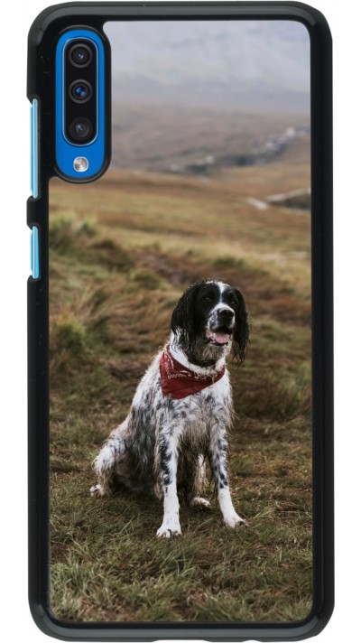 Coque Samsung Galaxy A50 - Autumn 22 happy wet dog