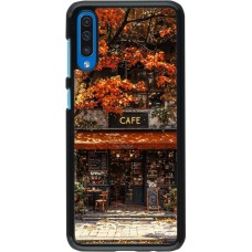 Coque Samsung Galaxy A50 - Autumn 25 Coffee shop