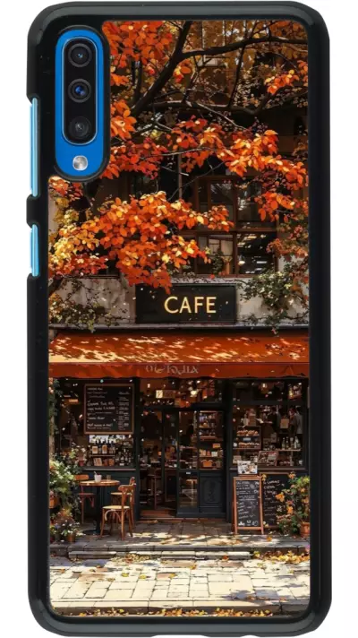 Coque Samsung Galaxy A50 - Autumn 25 Coffee shop