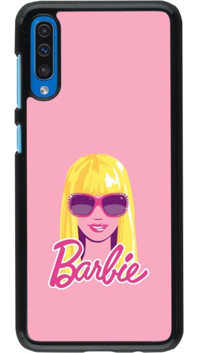 Samsung Galaxy A50 Case Hülle - Barbie Head
