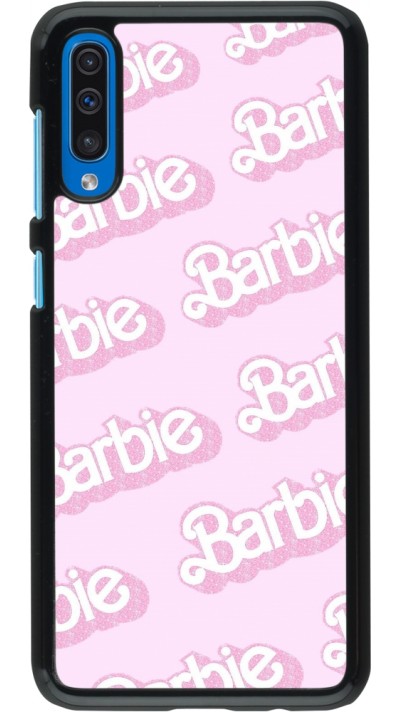 Samsung Galaxy A50 Case Hülle - Barbie light pink pattern