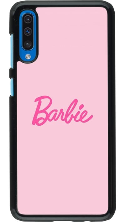 Samsung Galaxy A50 Case Hülle - Barbie Text