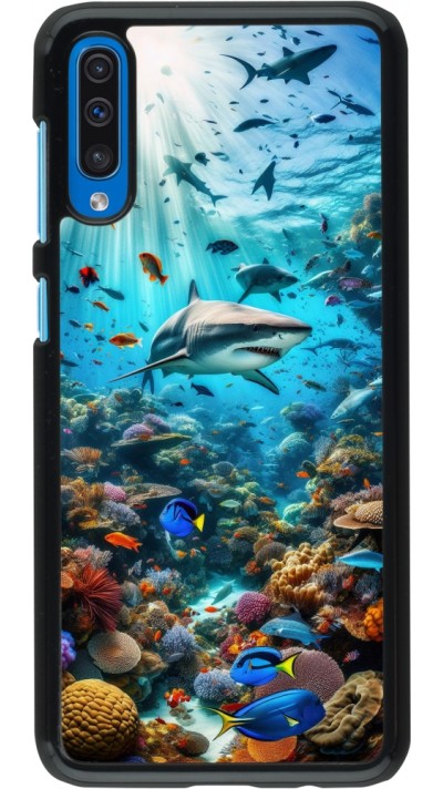 Samsung Galaxy A50 Case Hülle - Bora Bora Meer und Wunder