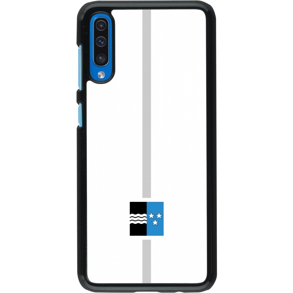 Coque Samsung Galaxy A50 - Canton AG blanc
