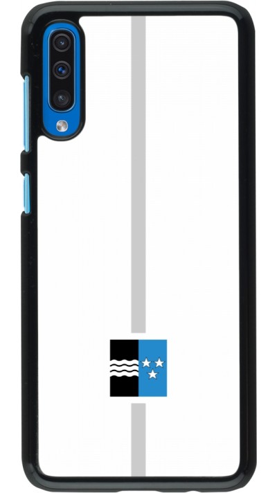 Coque Samsung Galaxy A50 - Canton AG blanc