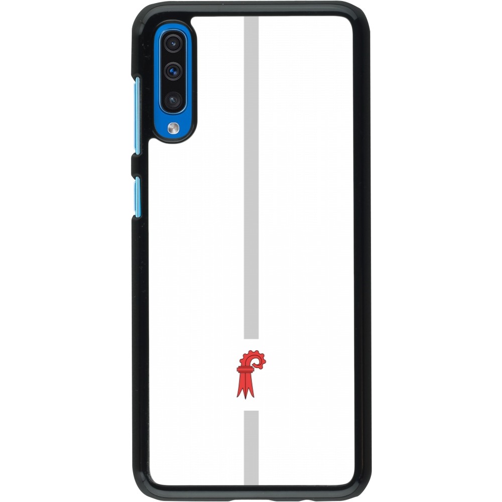 Samsung Galaxy A50 Case Hülle - Kanton BL weiss