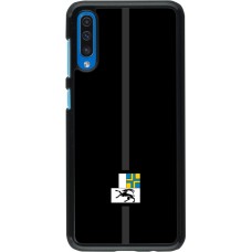 Samsung Galaxy A50 Case Hülle - Kanton GR schwarz