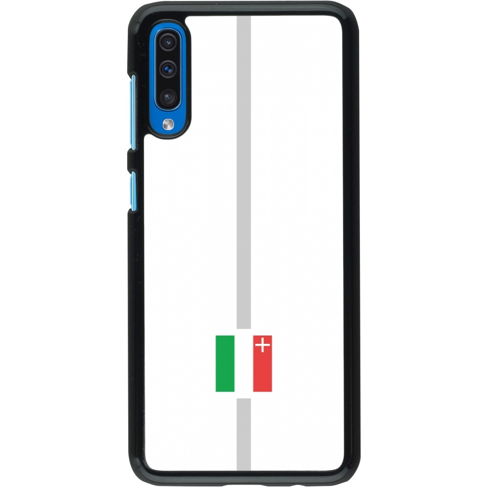 Samsung Galaxy A50 Case Hülle - Kanton NE weiss