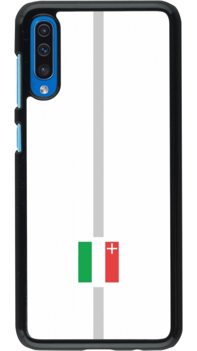 Samsung Galaxy A50 Case Hülle - Kanton NE weiss