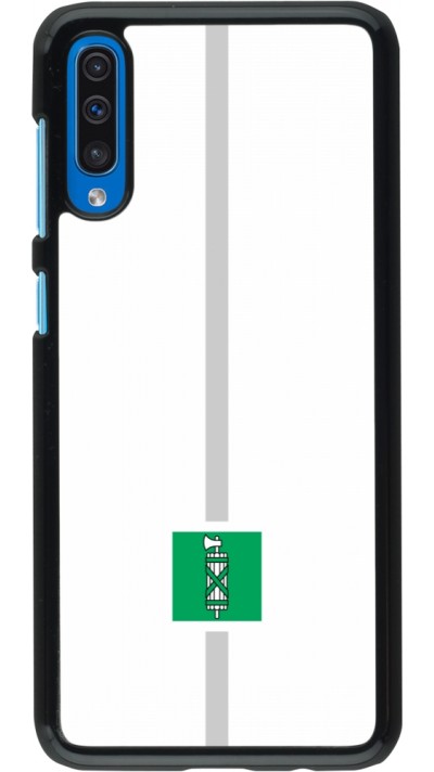 Samsung Galaxy A50 Case Hülle - Kanton SG weiss