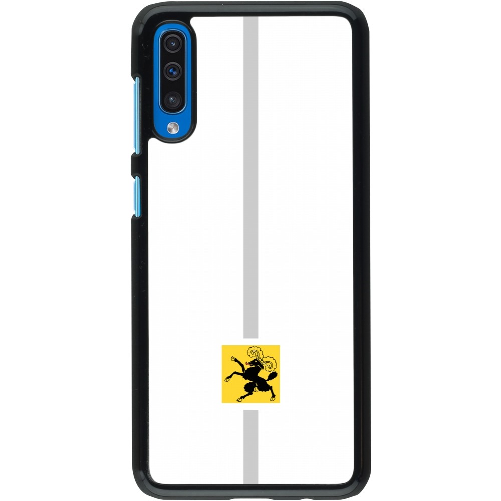 Samsung Galaxy A50 Case Hülle - Kanton SH weiss