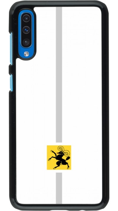 Samsung Galaxy A50 Case Hülle - Kanton SH weiss